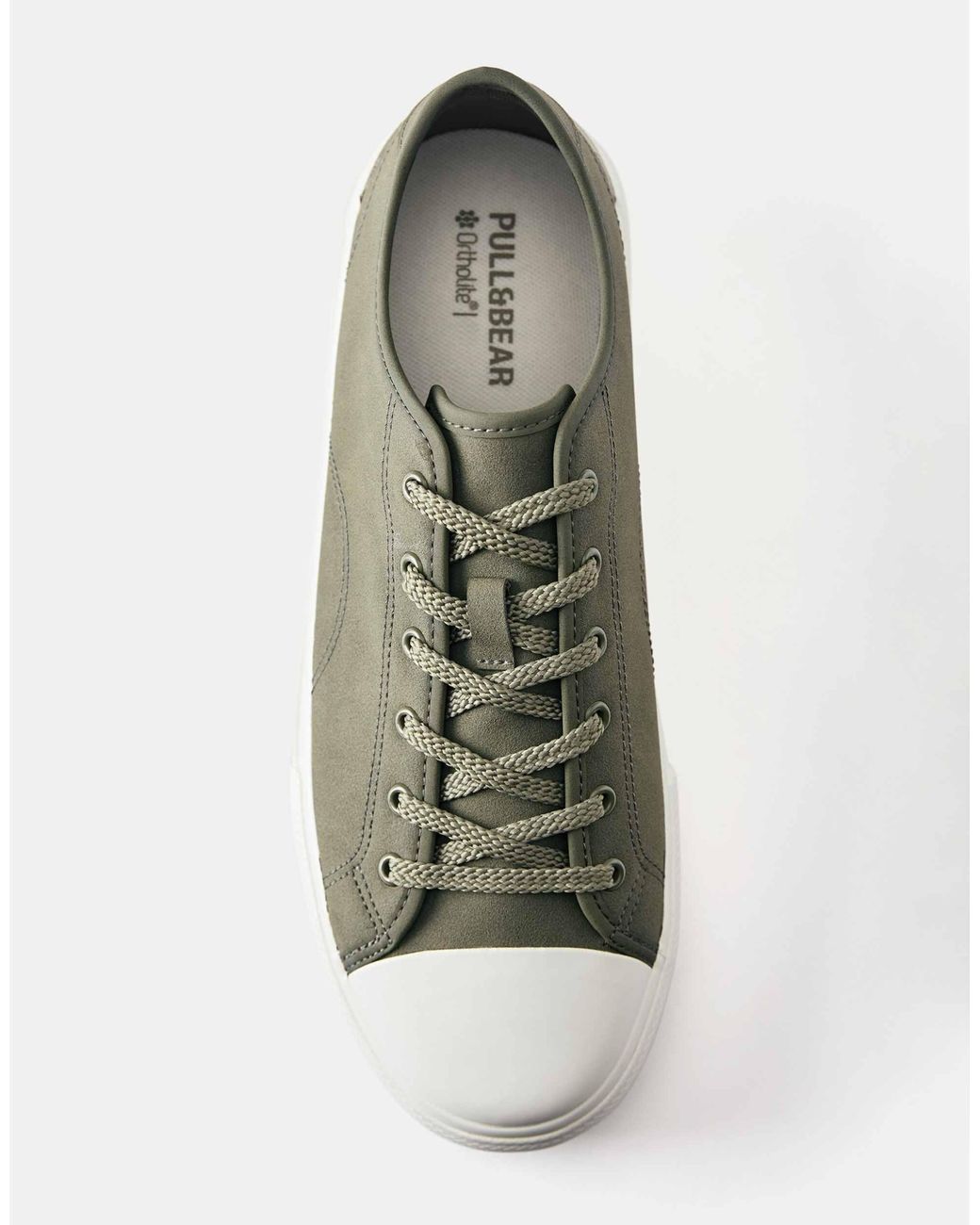 Pull&Bear – lässige sneaker in Green für Herren