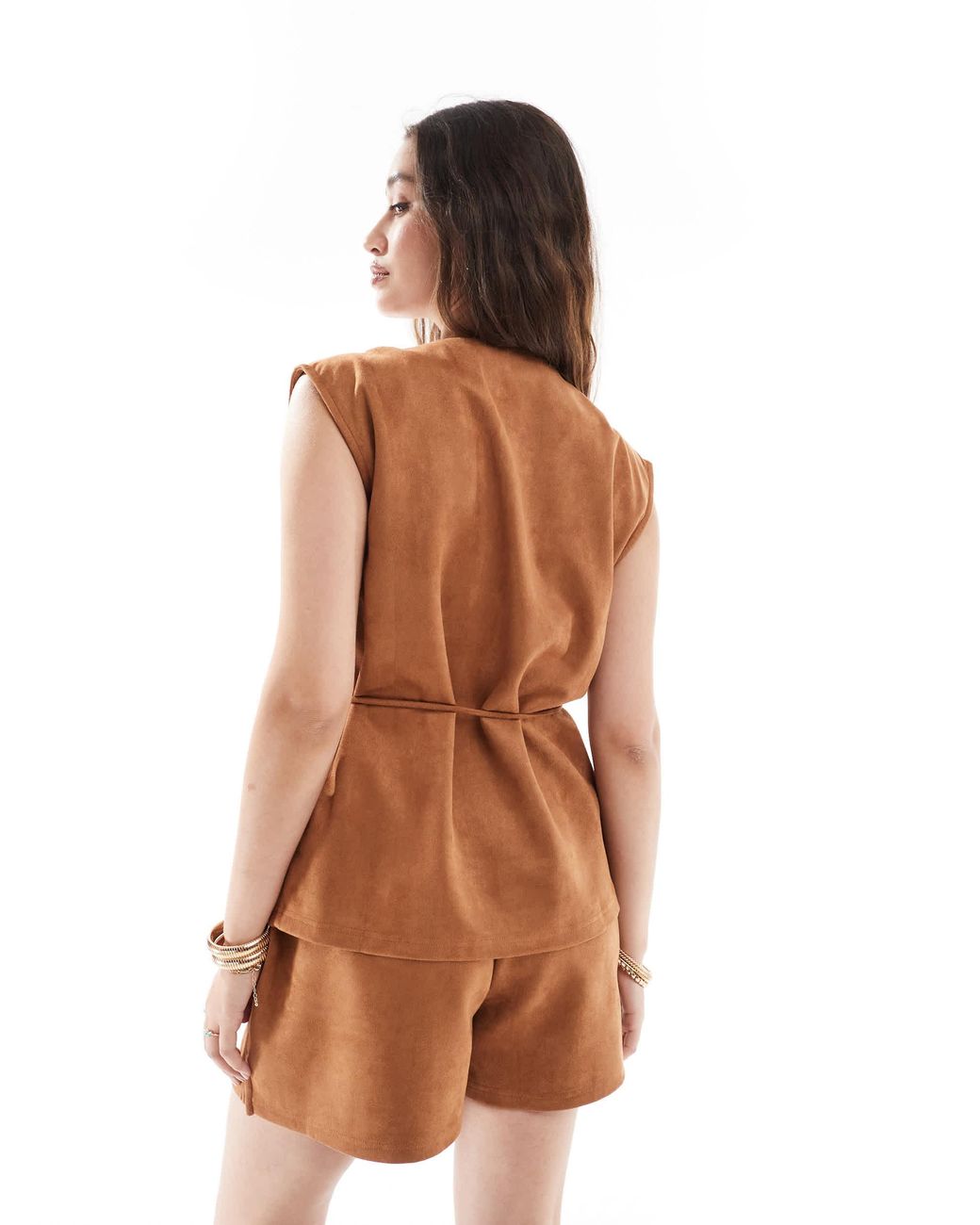 Gilet Object en coloris Brown