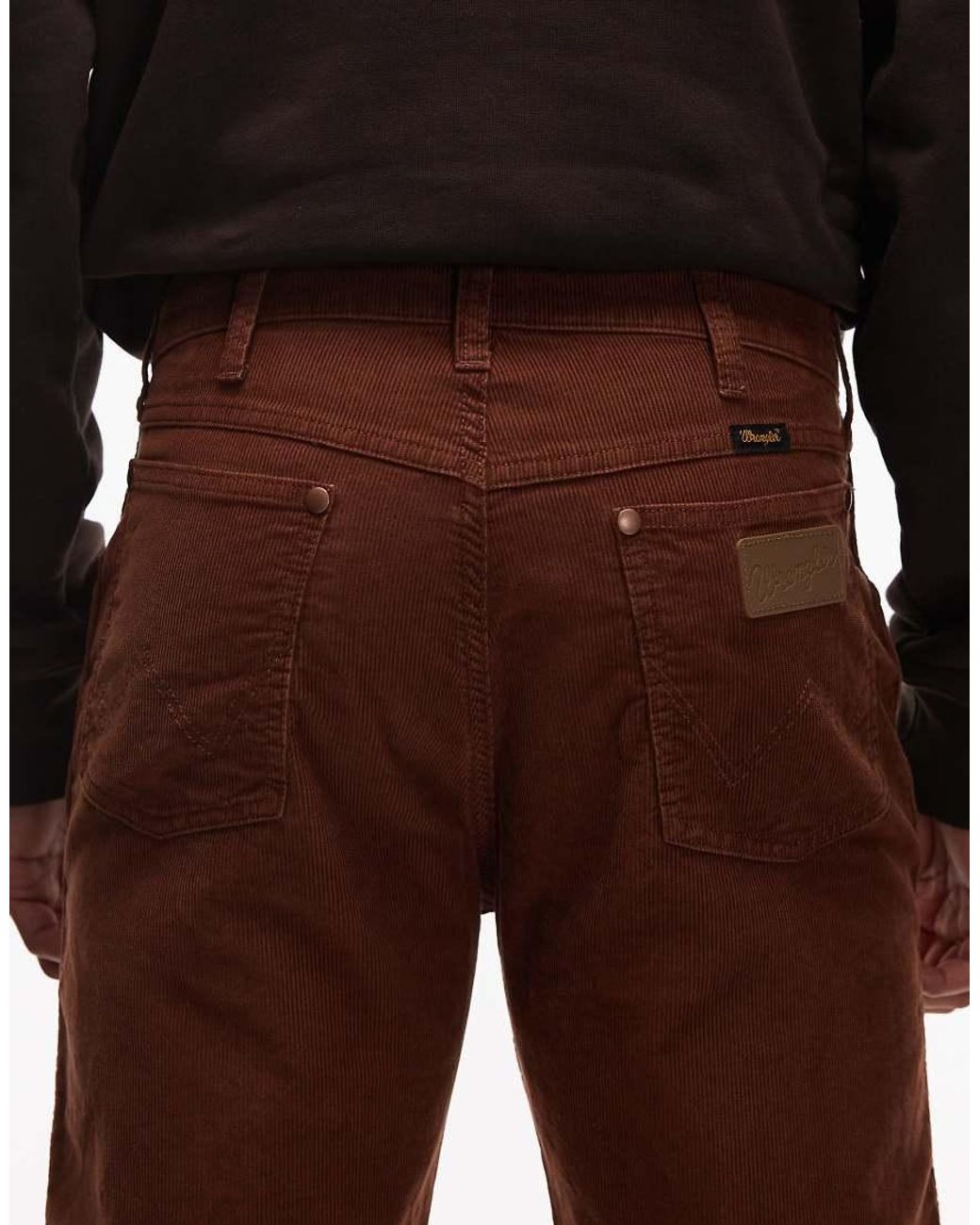 Wrangler Brown X Stranger Things 13Mwz Original Cowboy Straight Fit Jeans for men
