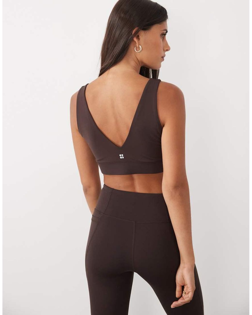 Sweaty Betty Black Ultimate Studio Voop Sports Bra