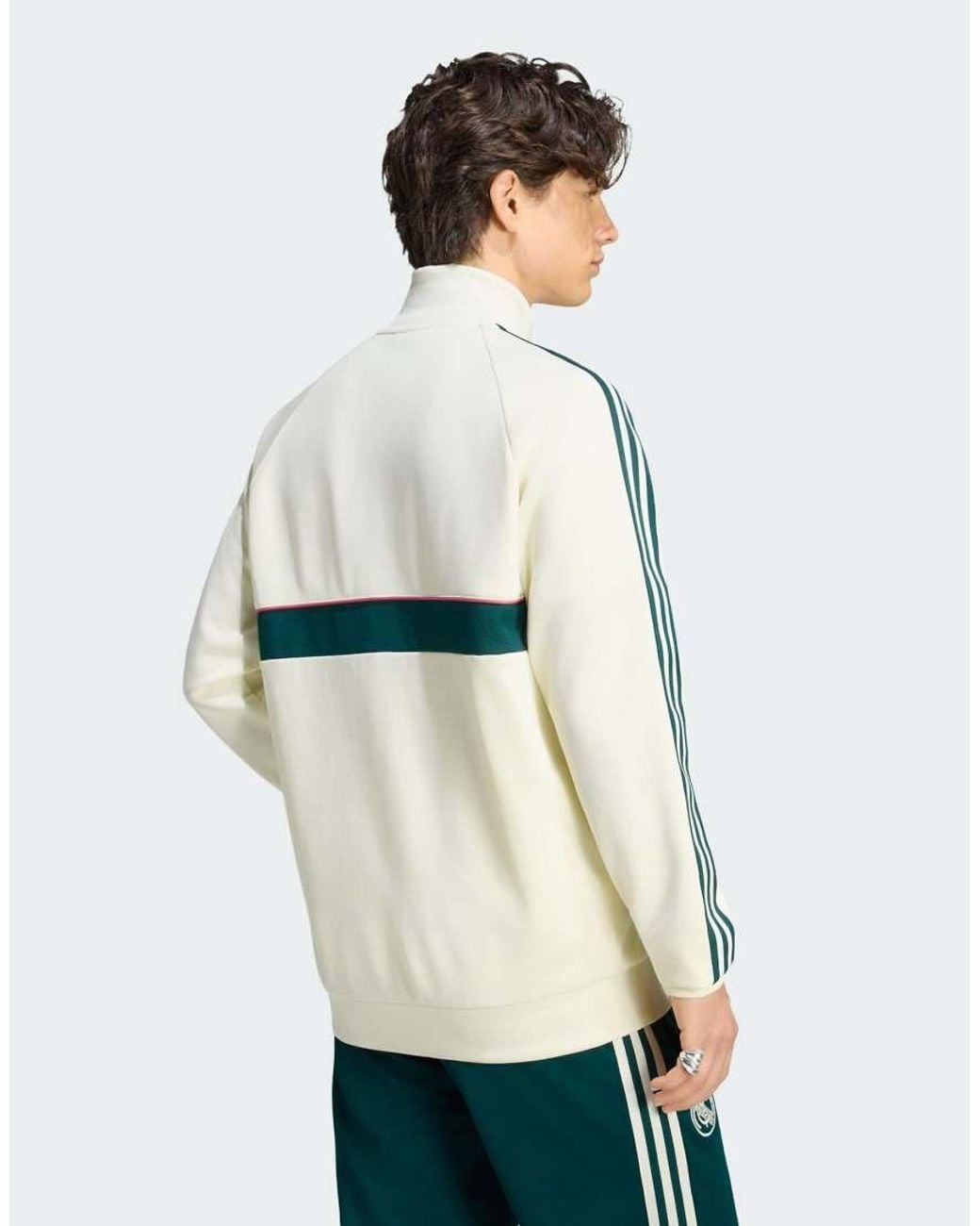 Adidas Originals Green Real Madrid Originals Track Top for men