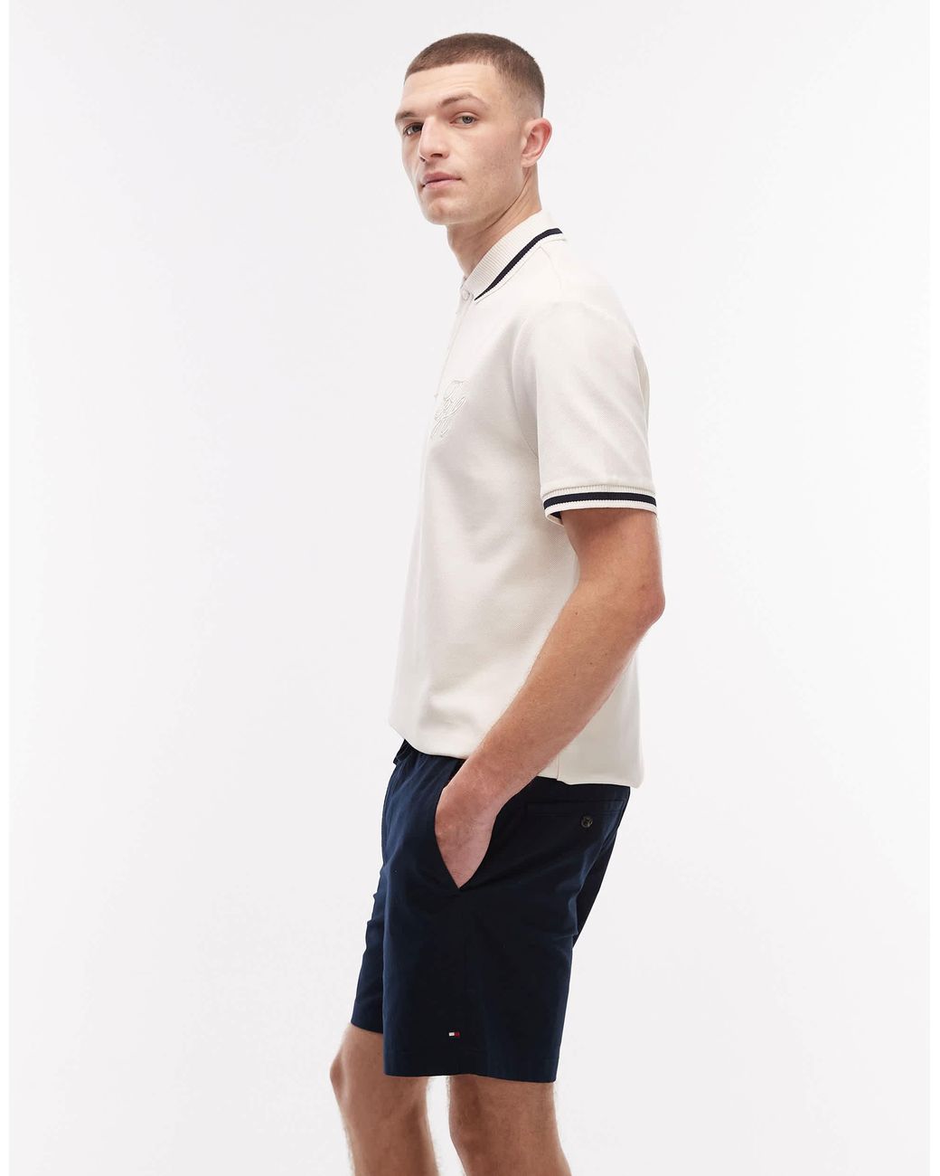 Tommy Hilfiger – shorts in White für Herren