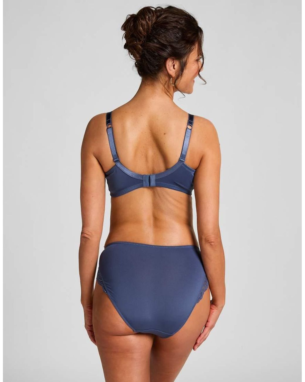 Hunkemöller Blue Sophie High Knickers