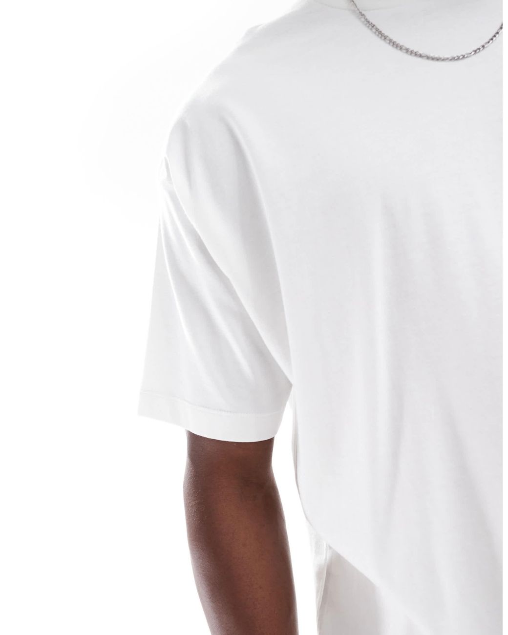 ASOS – 2er-pack basic-t-shirts in White für Herren