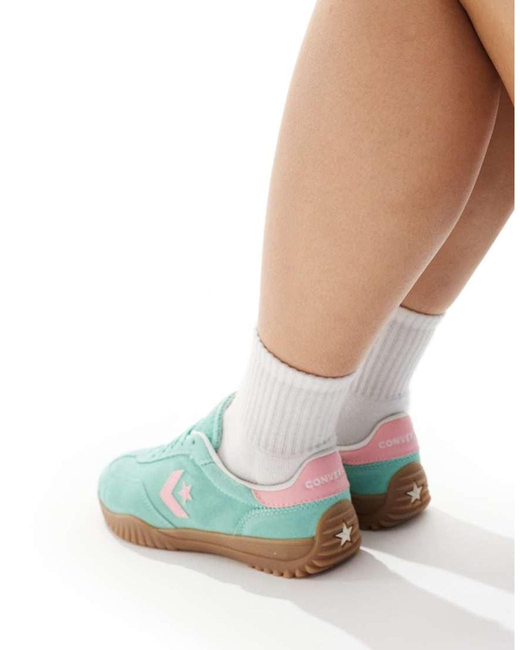 Converse Blue Run Star Trainers
