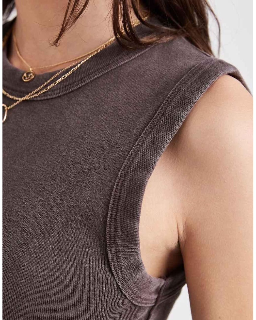 Free People Blue Murphy Tank Top