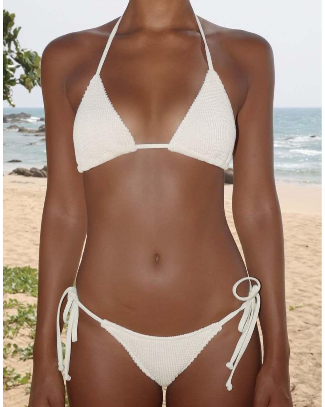 Moda Minx Natural Scrunch Tie Side Bikini Bottom