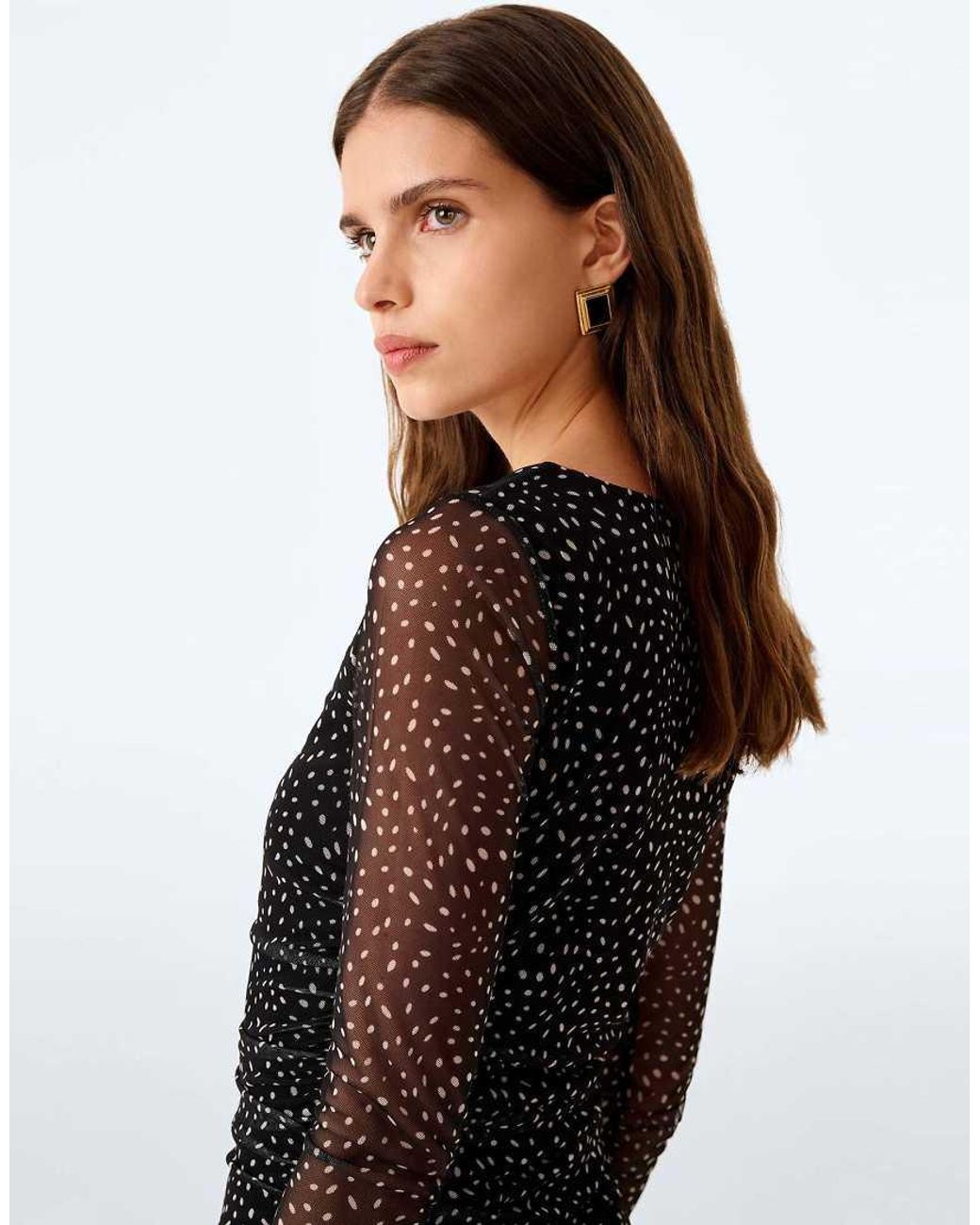 OMNES Black Milena Dress
