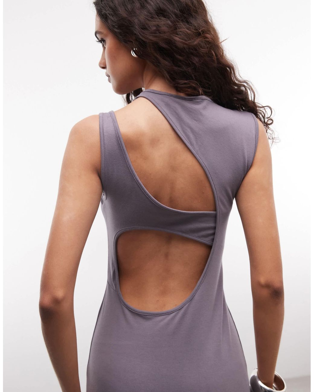 Weekday Purple – maxikleid