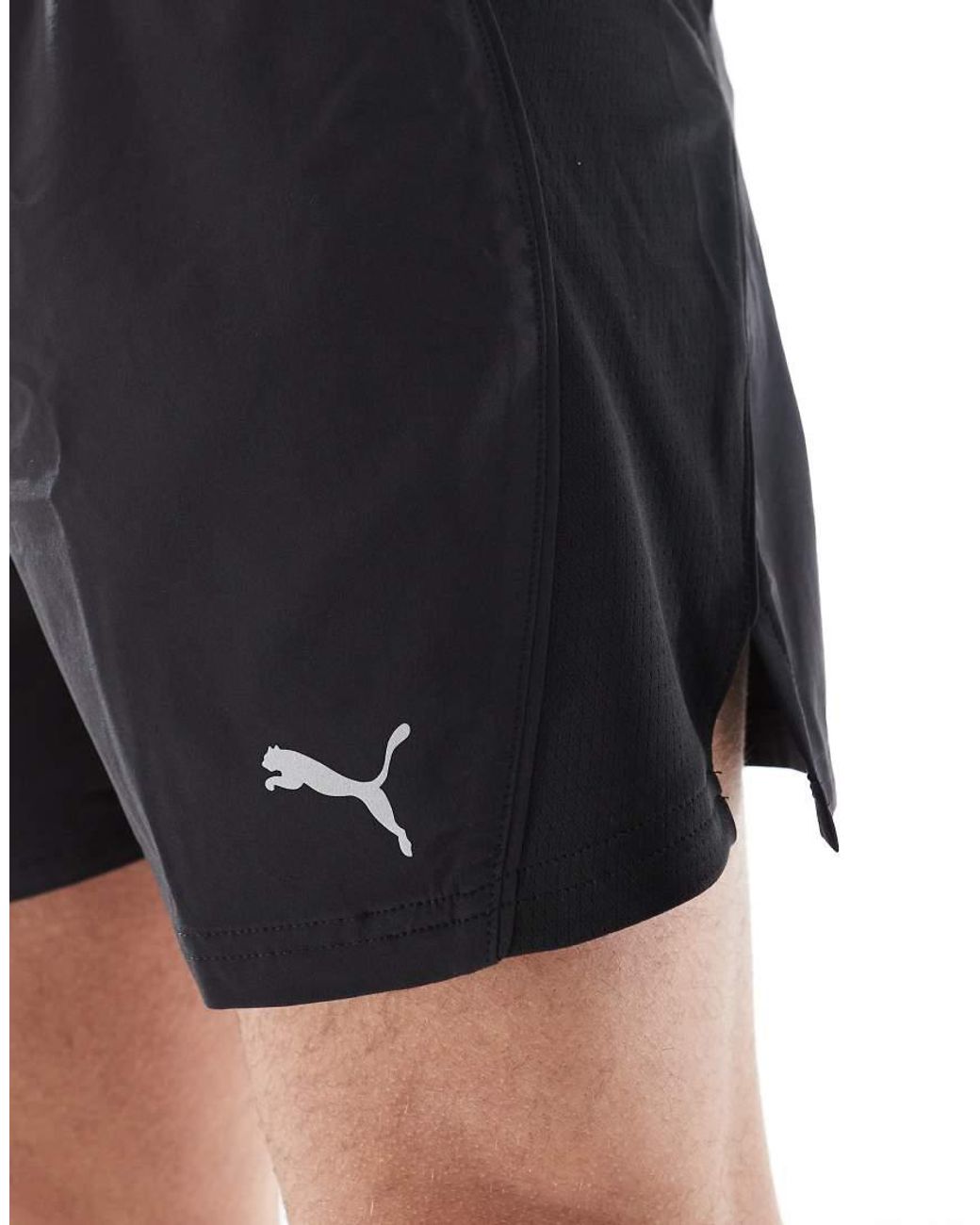 PUMA Blue Velocity 5" Running Shorts for men