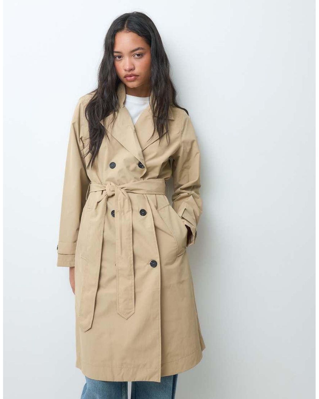 Regatta Natural Sofia Trench Waterproof Coat