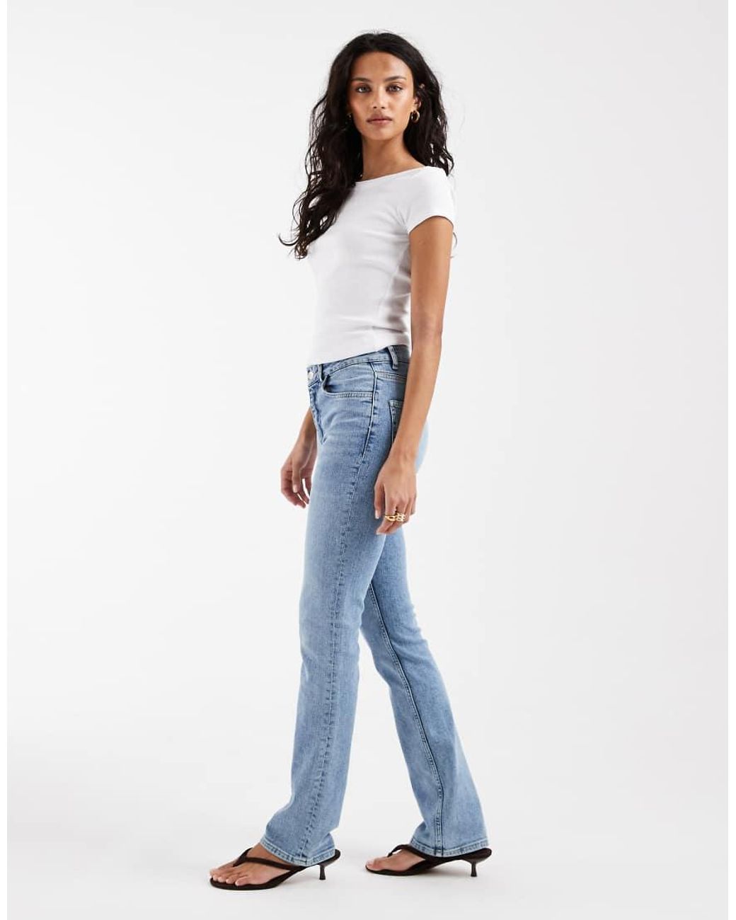ASOS Blue Slim Fit Pencil Jean