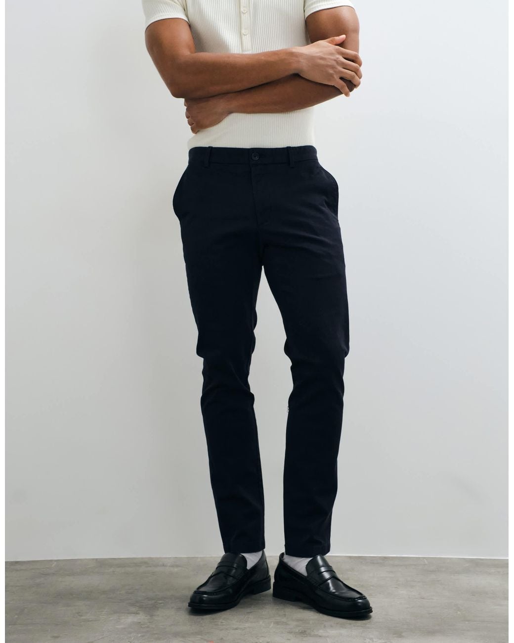 Mango White Chino for men