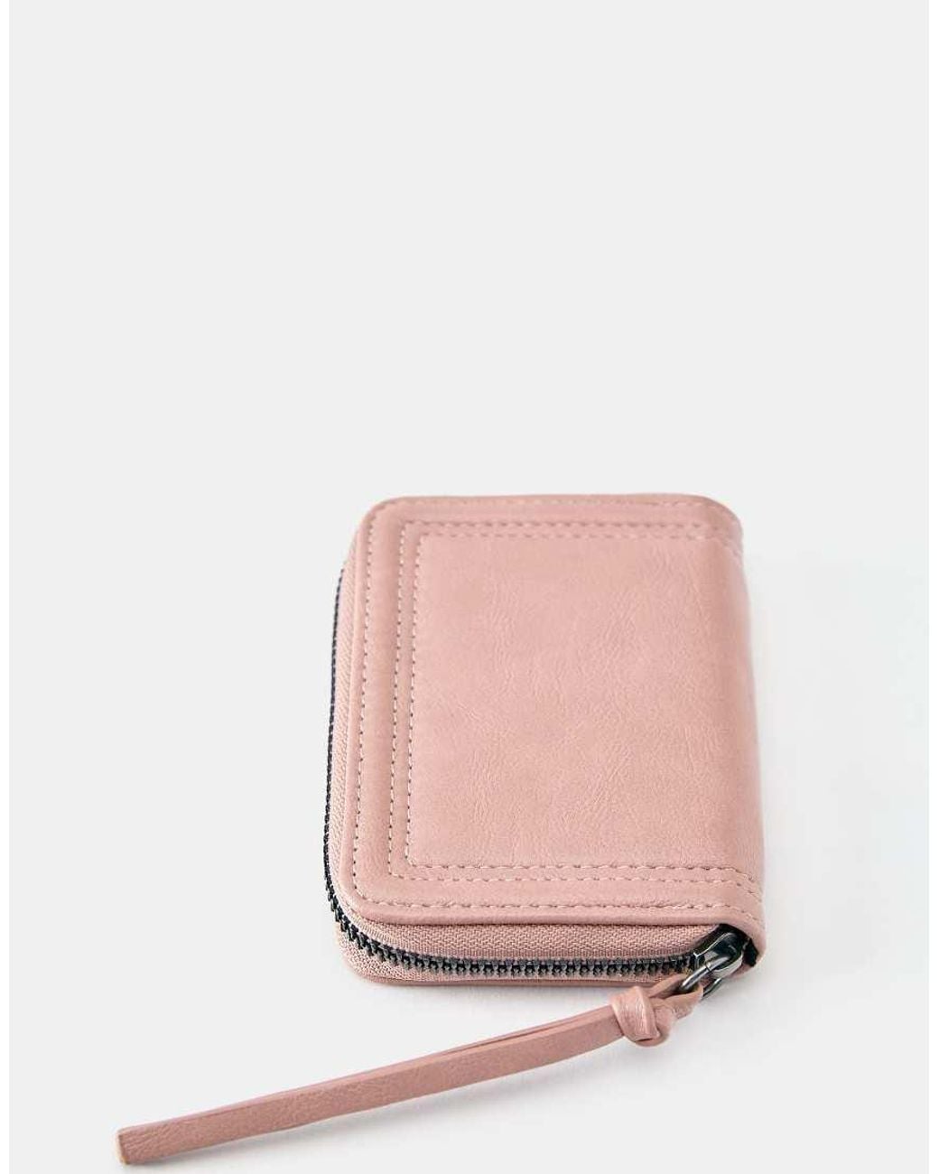 Pull&Bear Pink Distressed Wallet