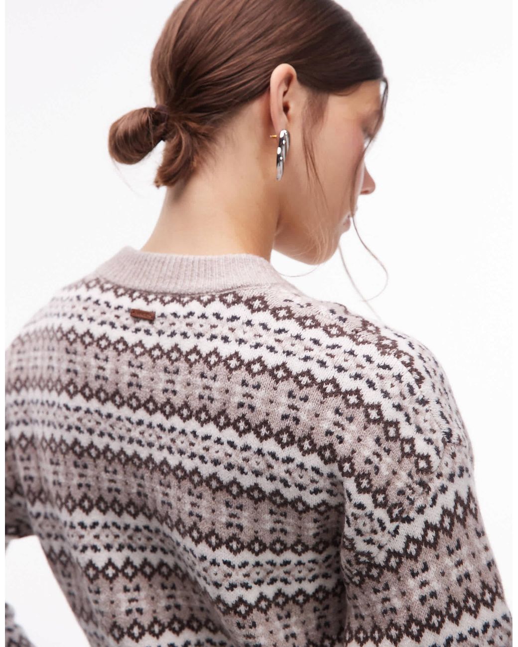 Levi's Blue – ines – pullover mit norwegermuster