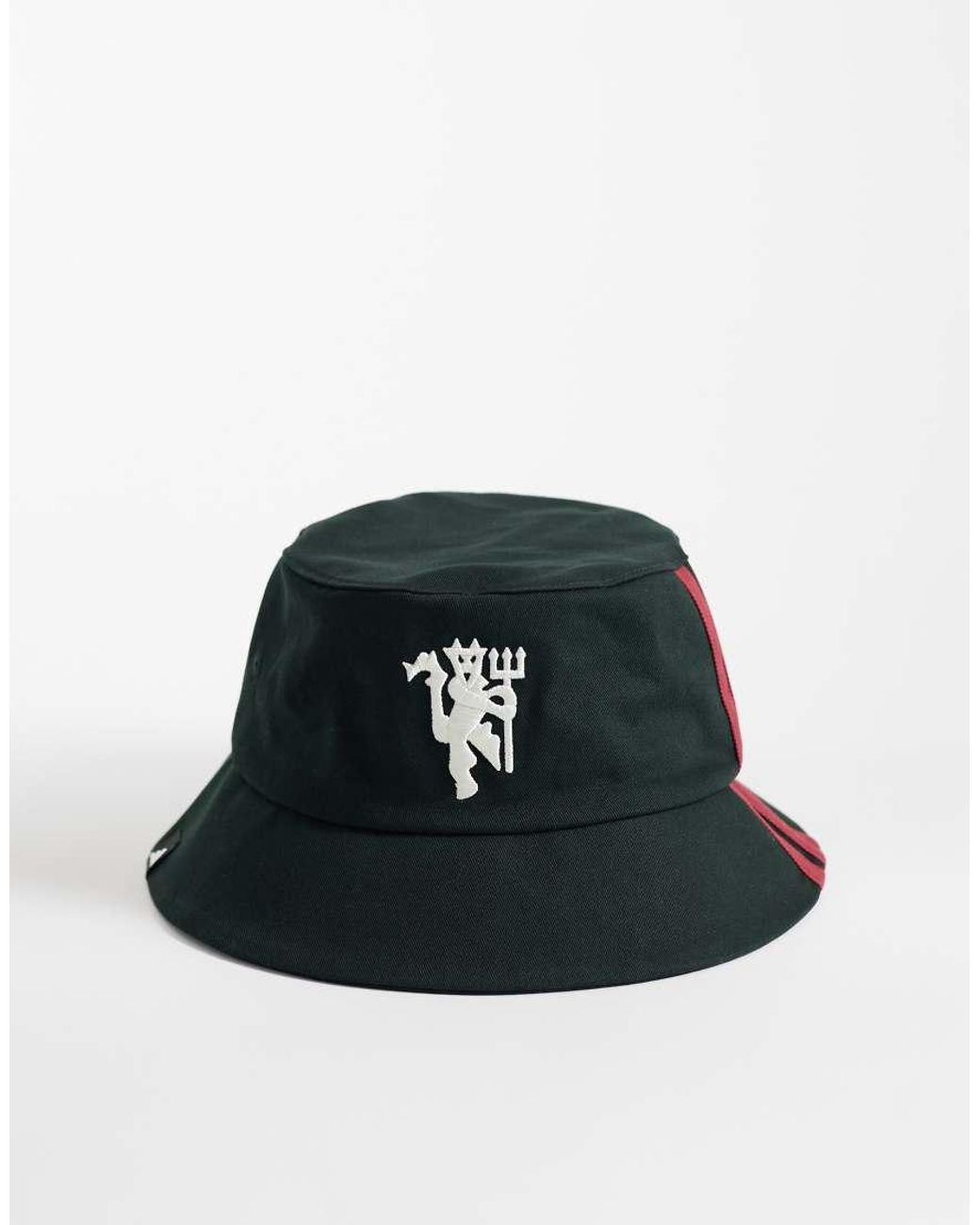 Adidas Originals Black Adidas Football Manchester United 26/27 Bucket Hat
