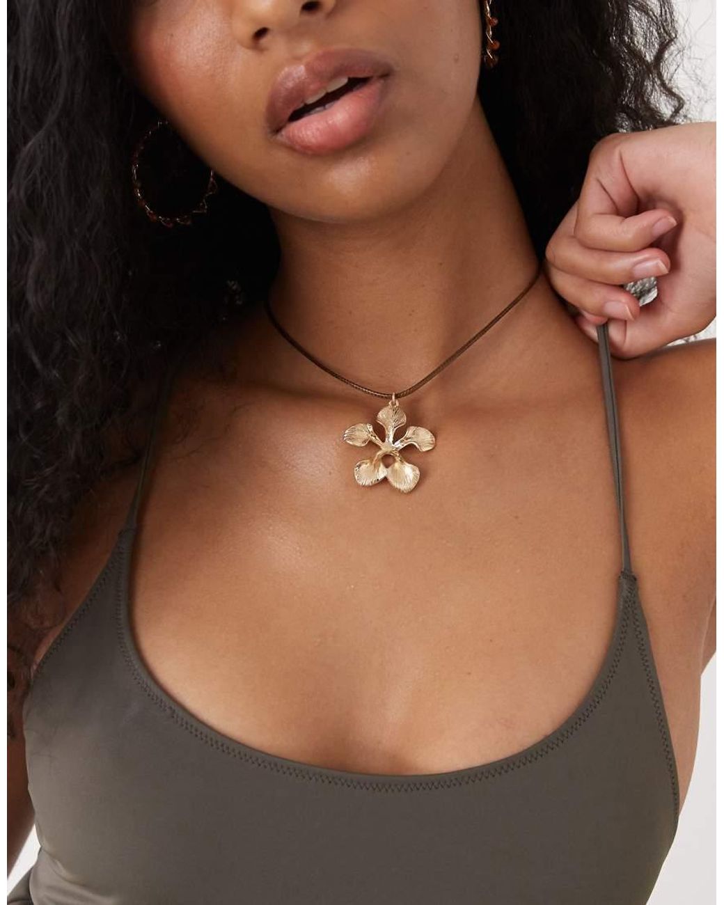 Weekday Gray Crossover Low Back Swimsuit