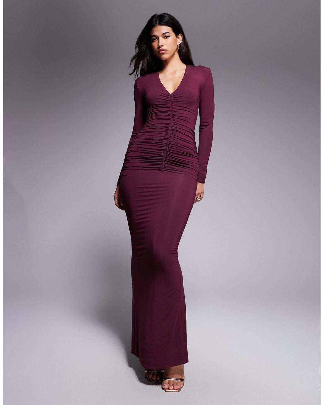 chinese dress ladies Lily Pad Cutout Detail Maxi Dress