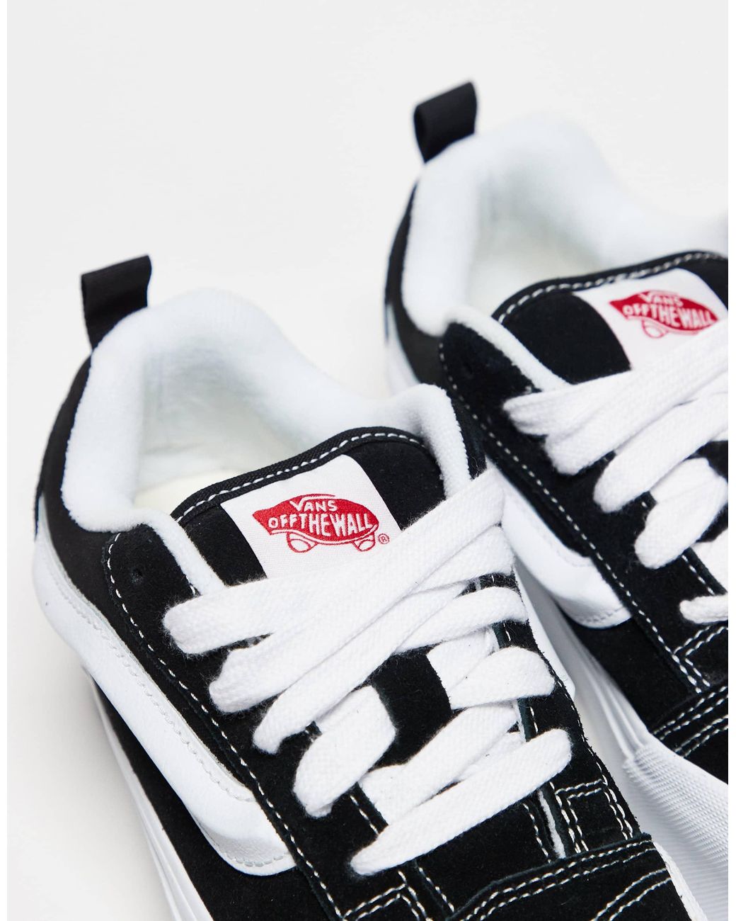 Knu - baskets à plateforme Vans en coloris White
