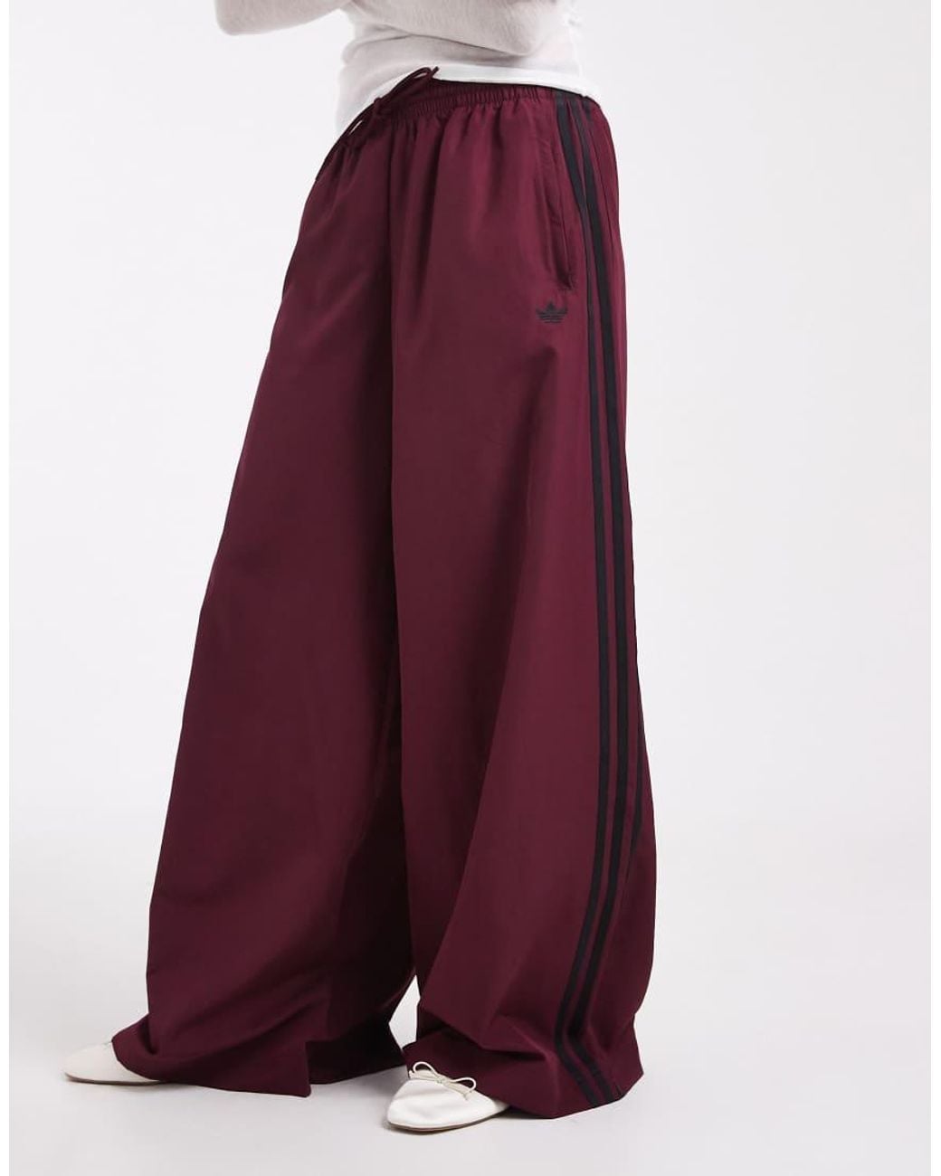 Adidas Originals Purple Firebird Woven Track Pants