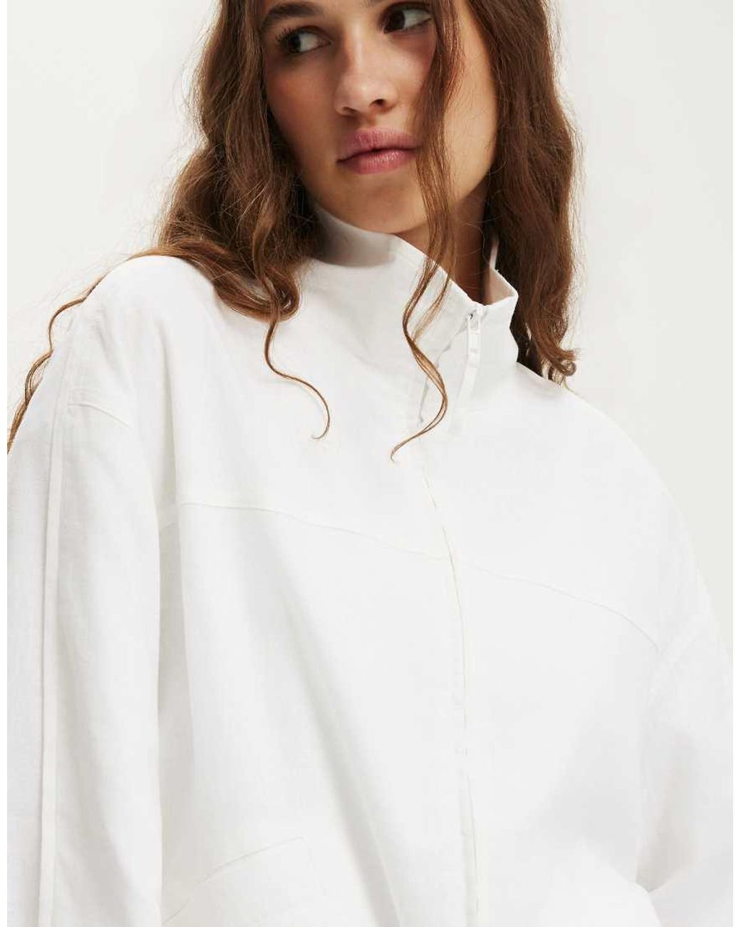 Cotton On White Knox Summer Parka Jacket