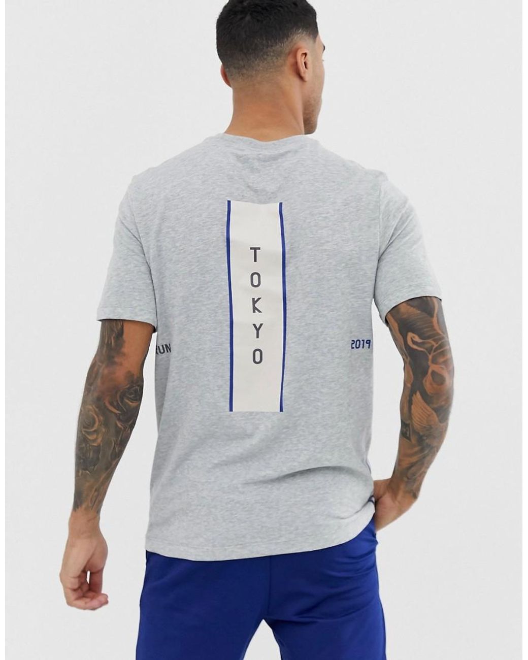 Lot de t-shirts - Gris Coton Nike pour homme en coloris Gris | Lyst