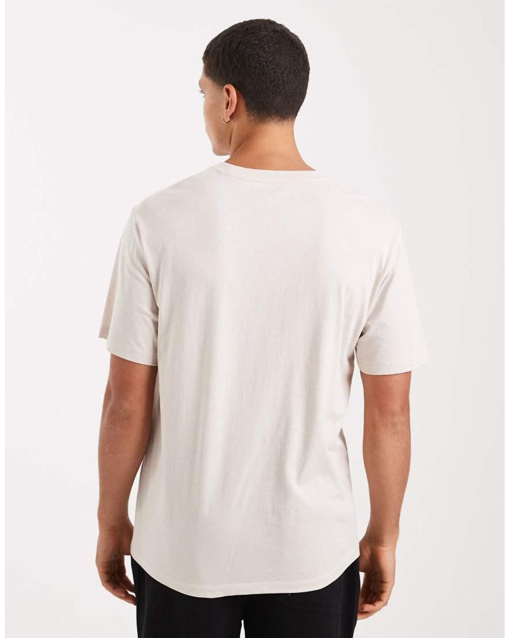 Jack & Jones White T-shirt With Script Logo for men