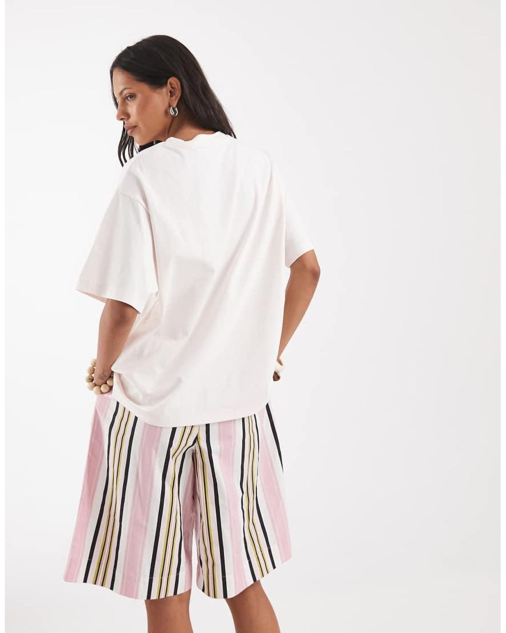 ASOS White Disney Oversized T-shirt With Daisy Duck Print