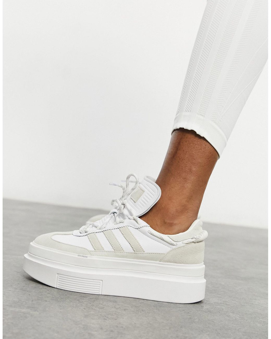 Ivy Park Adidas X Super Super Sleek 72 Trainers in White | Lyst