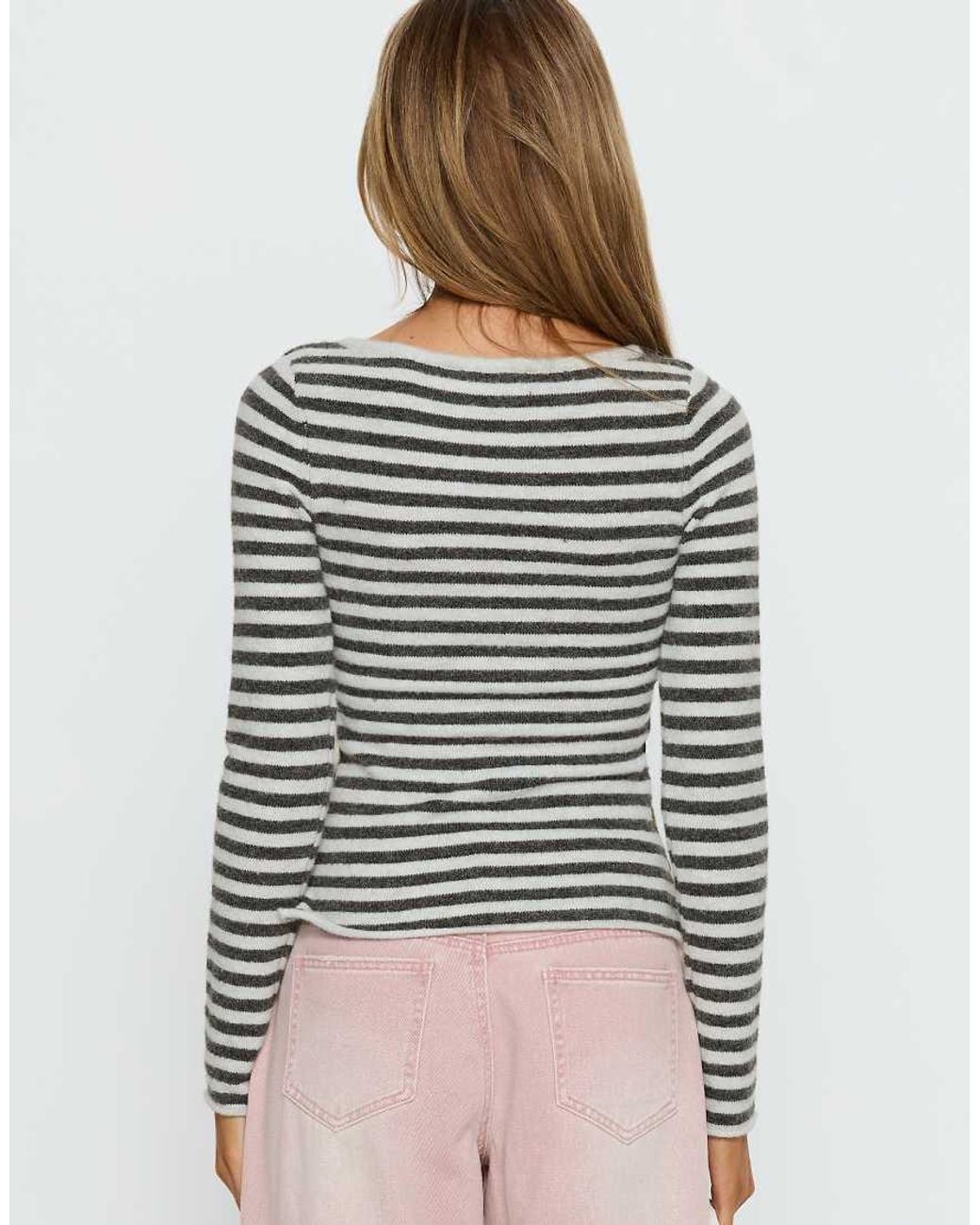 Princess Polly Multicolor Knitted Open Button Side Detail Top