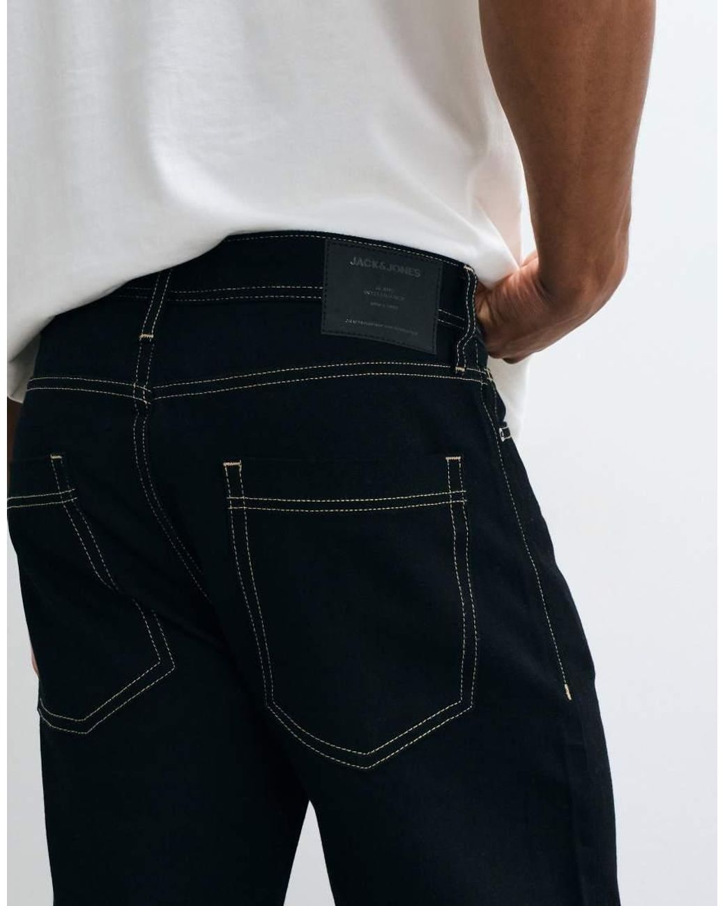 Jack & Jones Blue Eddie Loose Jeans for men