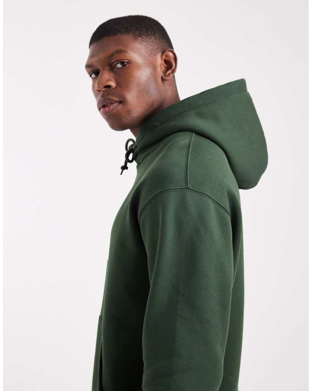 Parlez Green Graphic Logo Hoodie for men