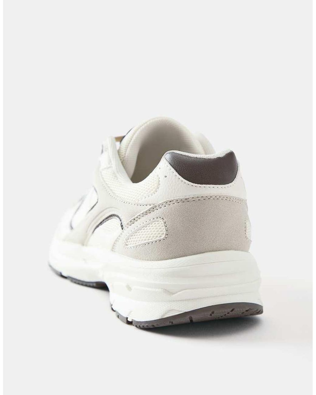 Pull&Bear White Multi-panel Trainers
