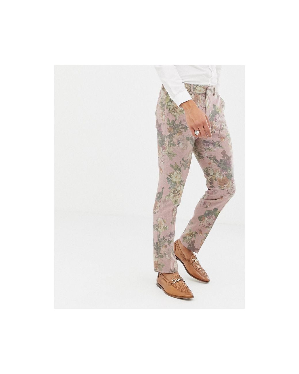 Pink skinny cheap dress pants