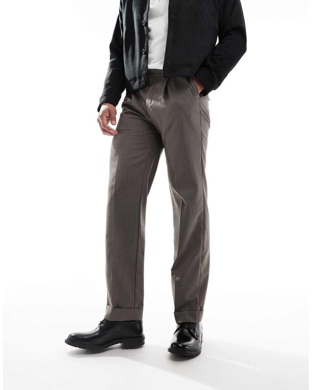 Base London Brown Dime Derby Shoe for men