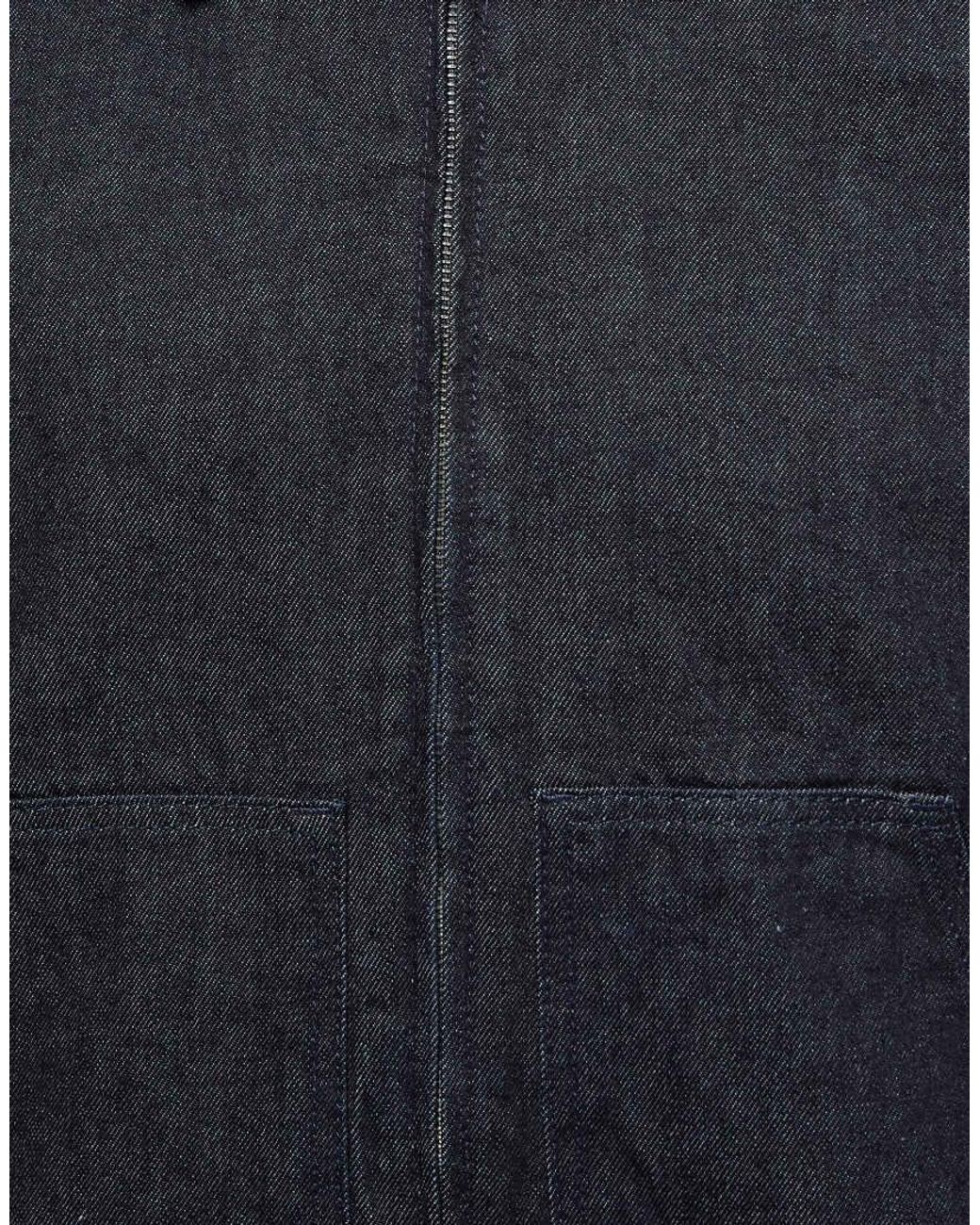 Giacca Di Jeans Con Zip di Pull&Bear in Blue da Uomo