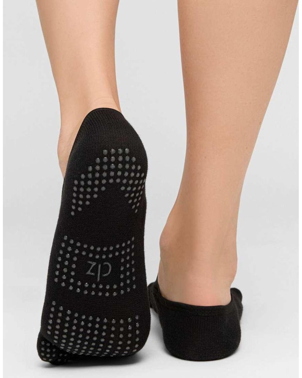 Calzedonia Black Barefoot Non-Slip Pilates Socks