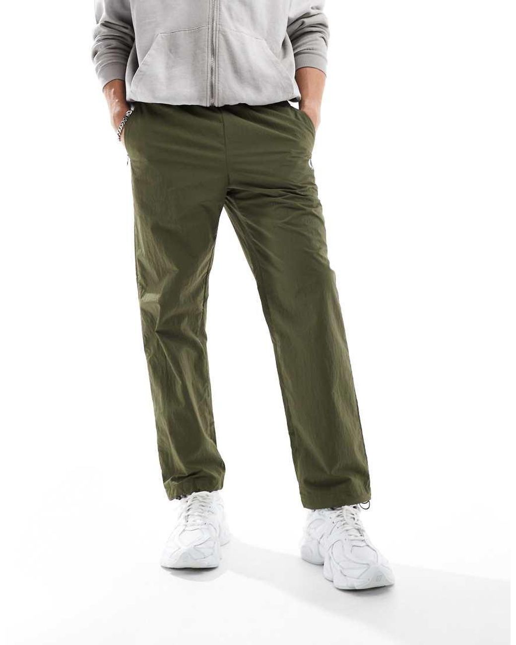 Fred Perry Co-Ord Shell Pants in Green for Men | Lyst UK