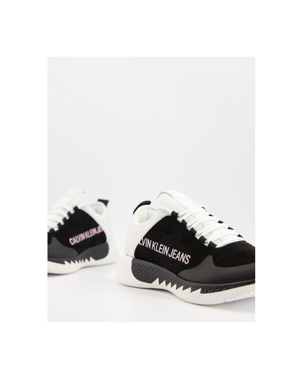Calvin Klein Denim Jeans Angus Trainers 