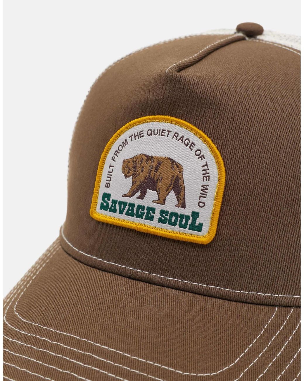 Pull&Bear – kappe in Brown für Herren