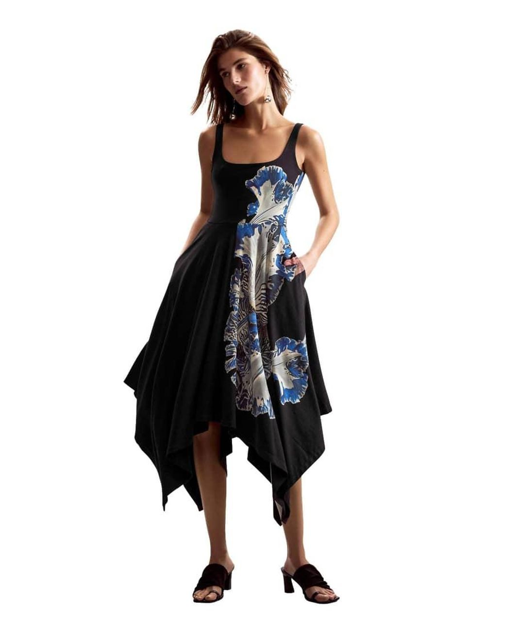 Desigual Black Dress Designed By Mr. Christian Lacroix