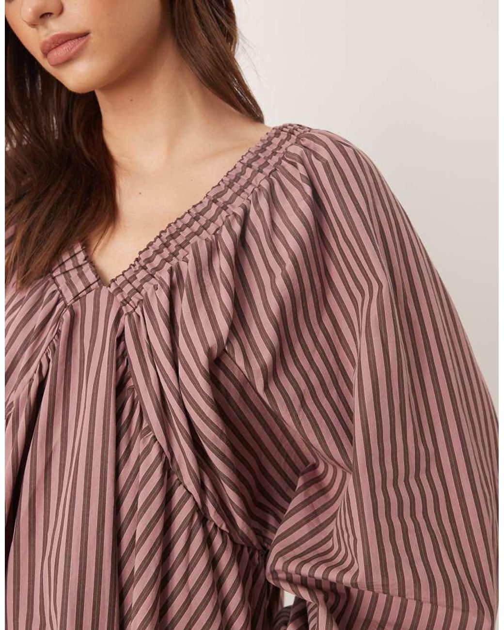 ASOS Pink Babydoll Mini Dress