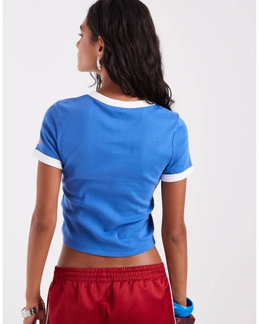 Levi's Blue France Mini Ringer T-Shirt