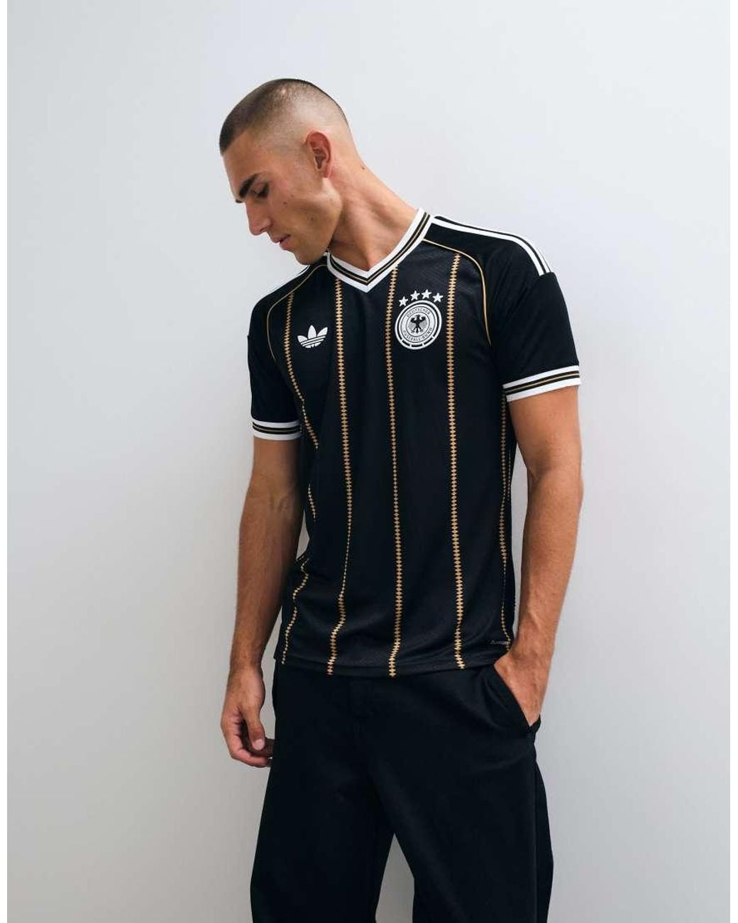 Adidas Originals Blue Adidas Football Germany 26/27 Third Shirt for men