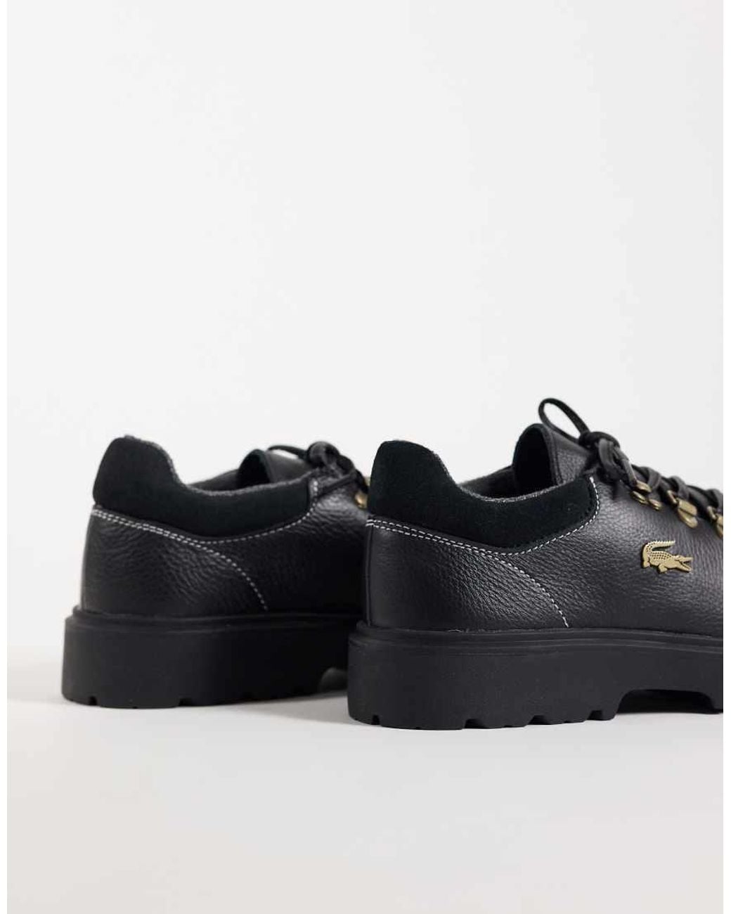 Lacoste Black Baseshot Winter Shoe
