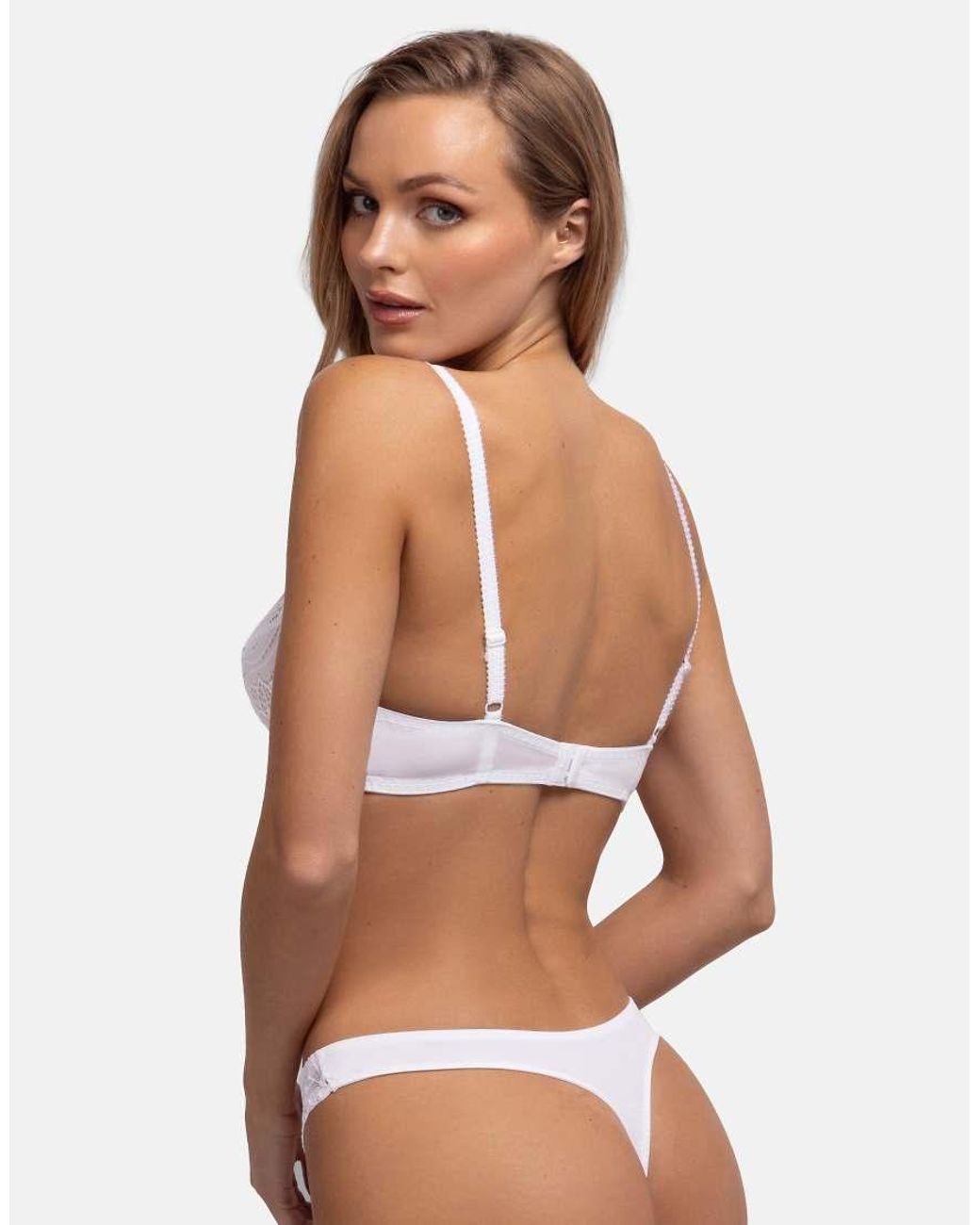 DORINA White Angie Non Padded Underwire Bra