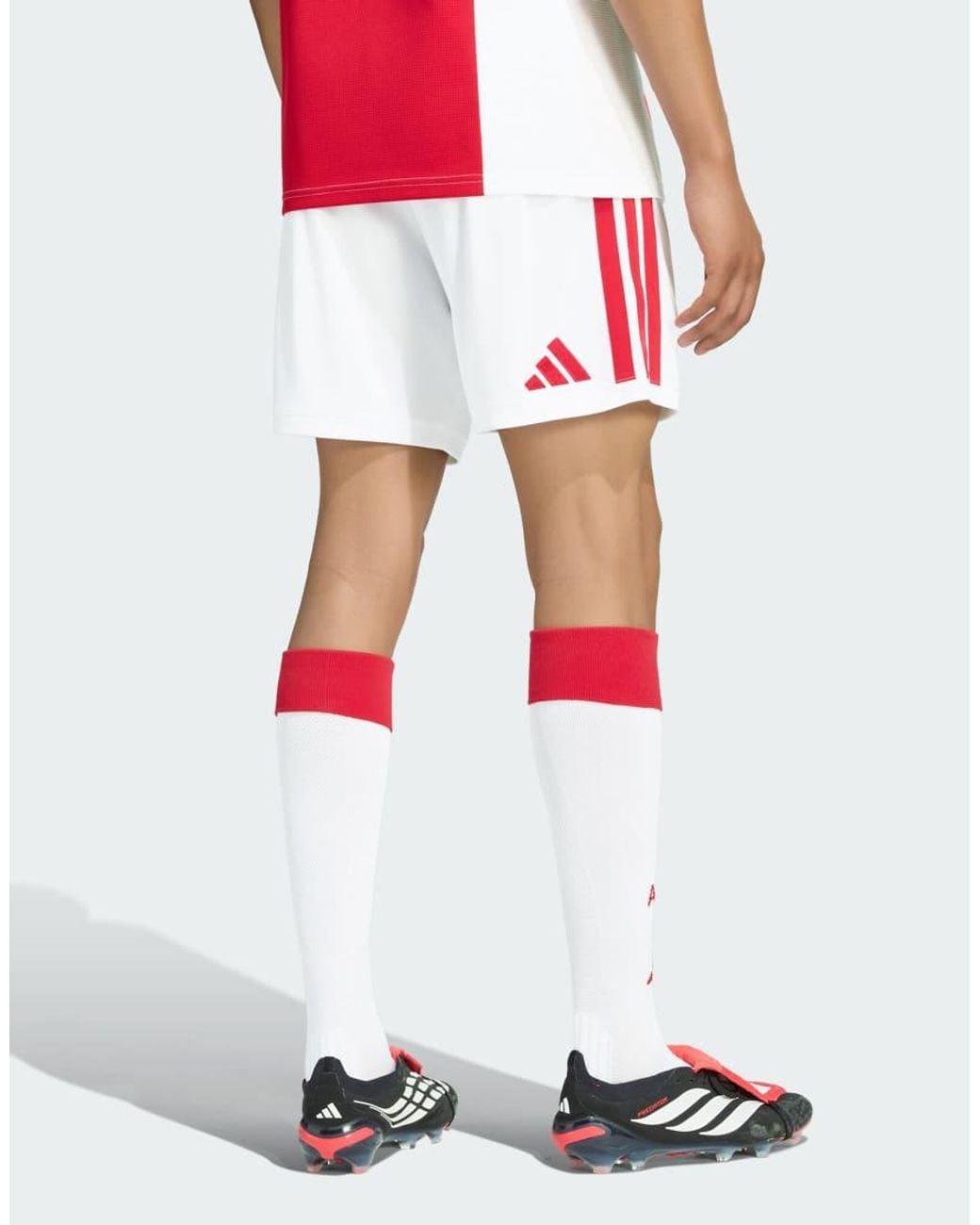 Adidas Originals White Ajax Amsterdam 26/27 Home Shorts for men
