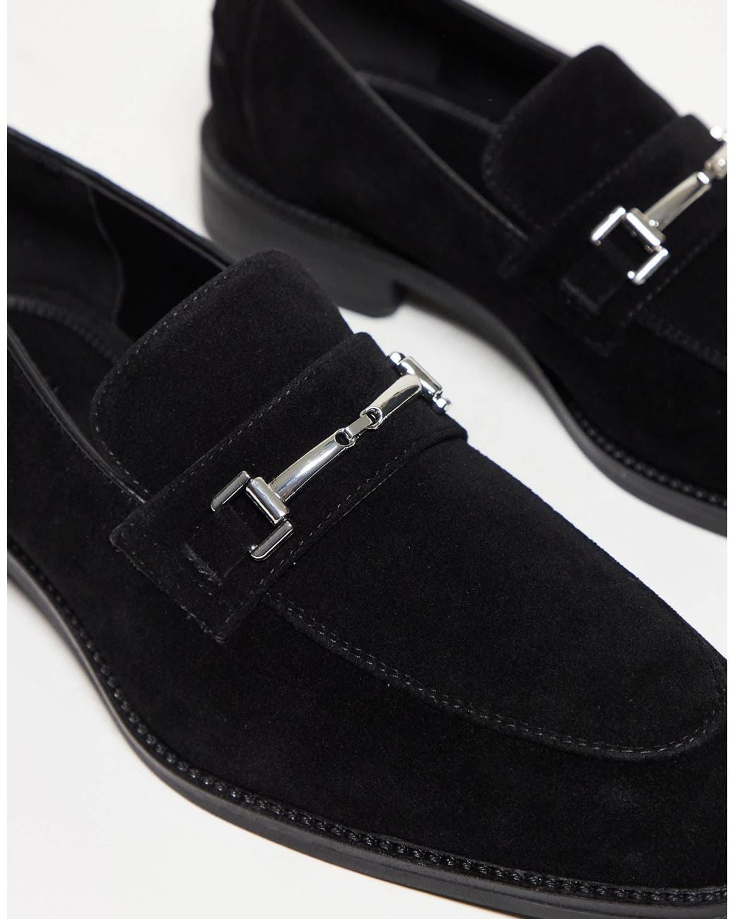 ASOS Green Snaffle Detail Loafers for men