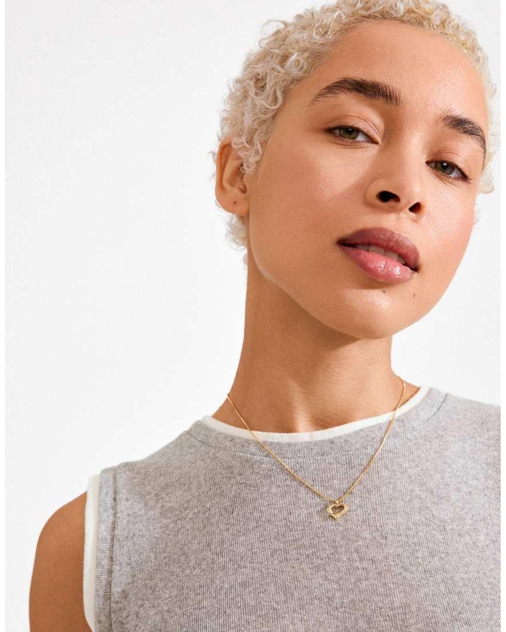 Pilgrim Metallic Iris Necklace