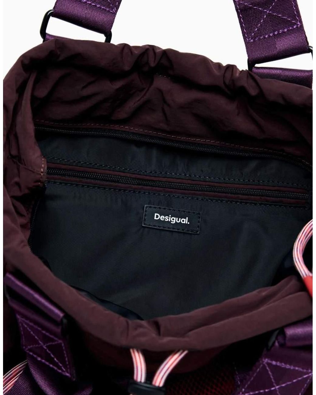 Desigual Red Medium Voyager Backpack